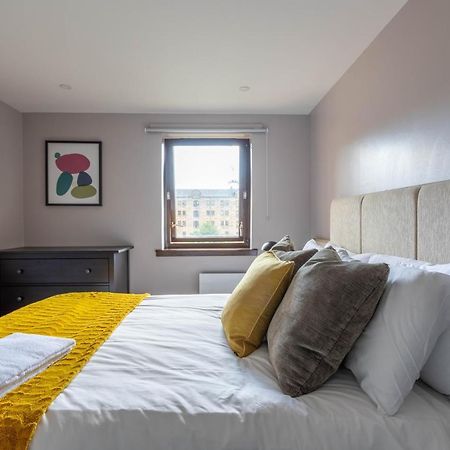 Stunning 1 Bed Merchant City Apartment With Parking Glasgow Exterior foto